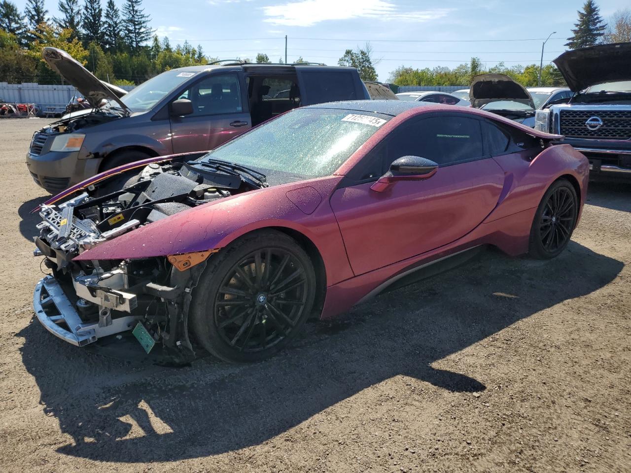 2019 BMW i8, VIN WBY2Z4C58K7E29038 — Front end