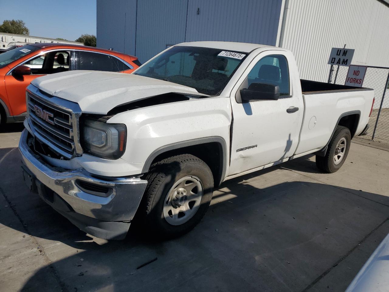 2016 GMC Sierra 1500, VIN 1GTN1LEC8GZ901260 — Front end