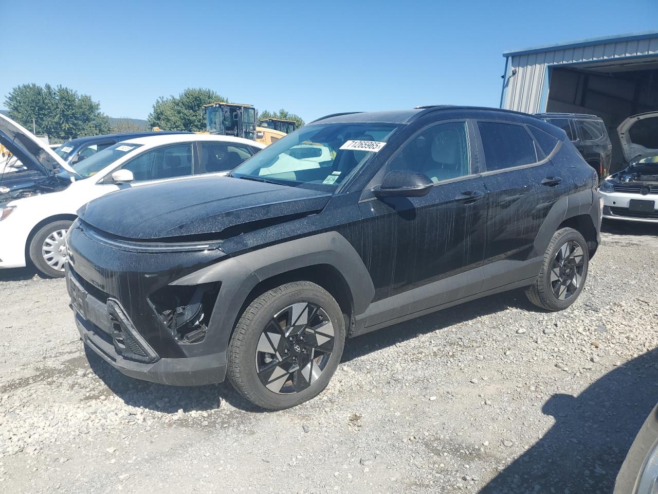 2025 Hyundai Kona SEL, VIN KM8HBCABXSU202043 — Partial repair