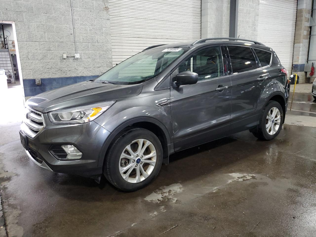 2018 Ford Escape SEL, VIN 1FMCU9HD8JUB25573 — Side