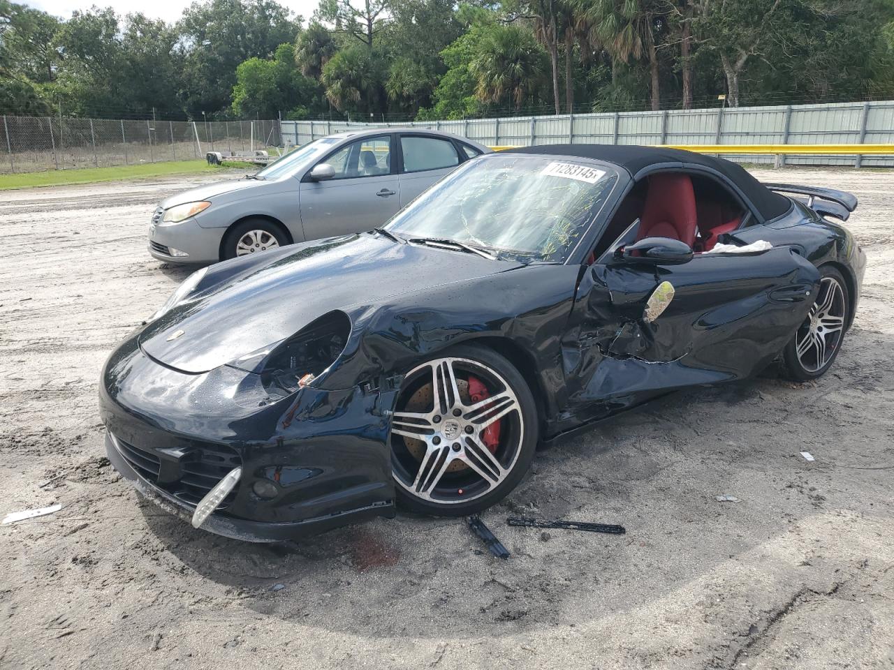 2009 Porsche 911 Turbo, VIN WP0CD29929S773388 — Бок