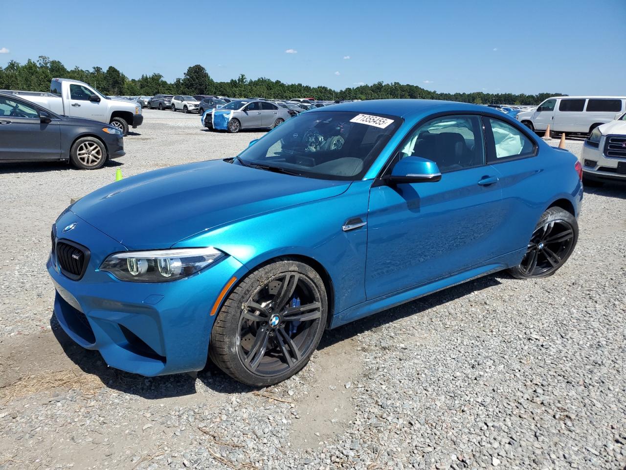 2018 BMW M2, VIN WBS1J5C55JVD36118 — Undercarriage