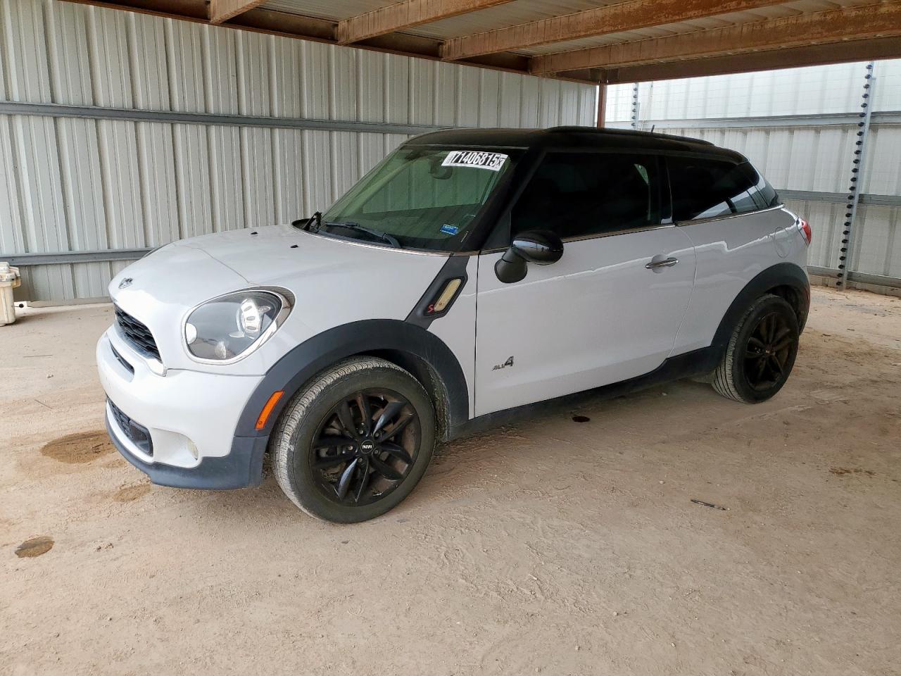 2013 MINI Paceman S ALL4, VIN WMWSS7C55DWN71485 — Фото с аукциона 1 of 4