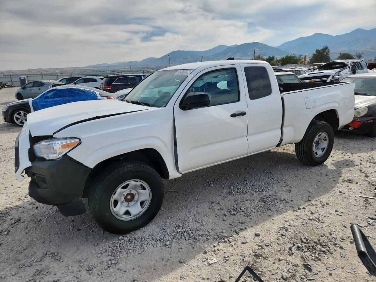 2023 Toyota Tacoma SR, VIN 3TYRX5GN5PT070381 — Front end