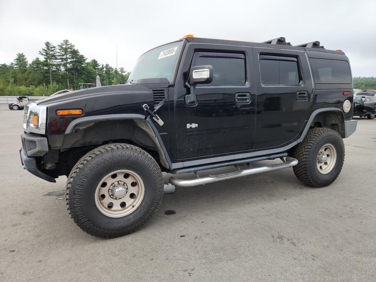 2006 Hummer H2, VIN 5GRGN23U96H119622 — Мелкие вмятины и царапины