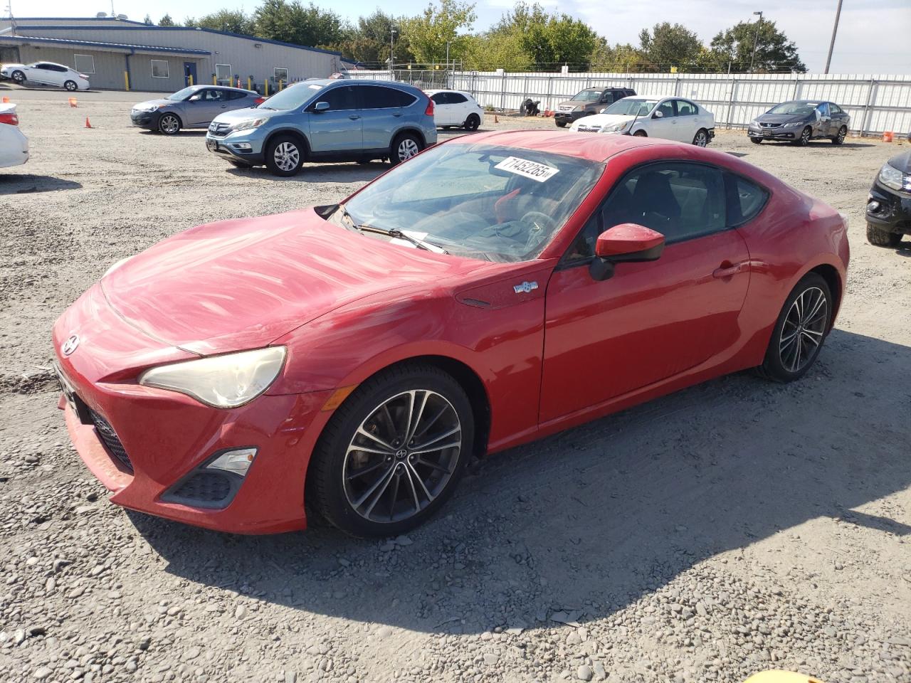 2013 Scion FR-S, VIN JF1ZNAA1XD1717646 — Normal wear