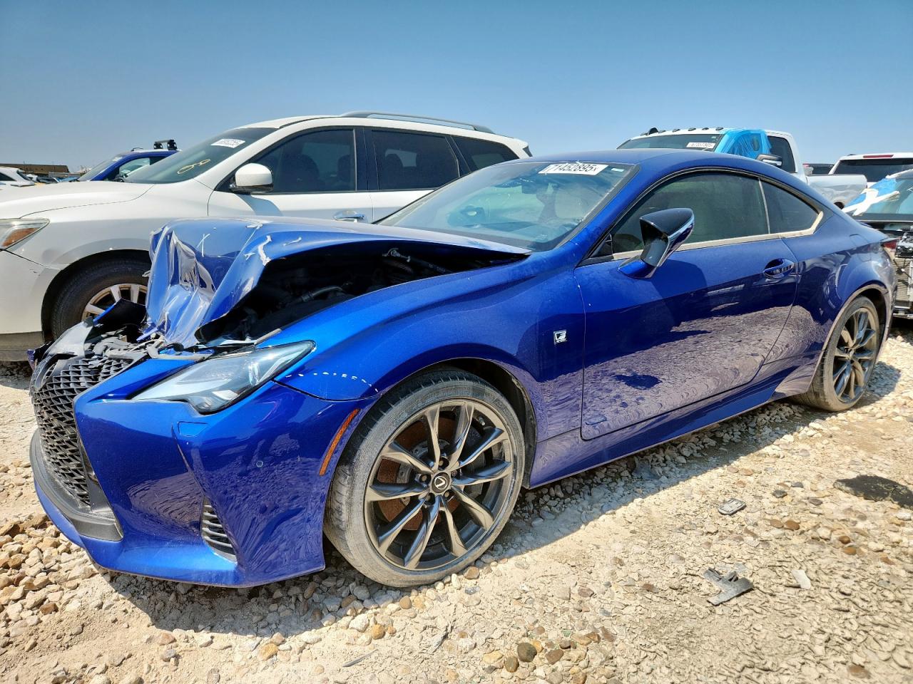 2020 Lexus RC 300 F Sport, VIN JTHGA5BC2L5010860 — Front end