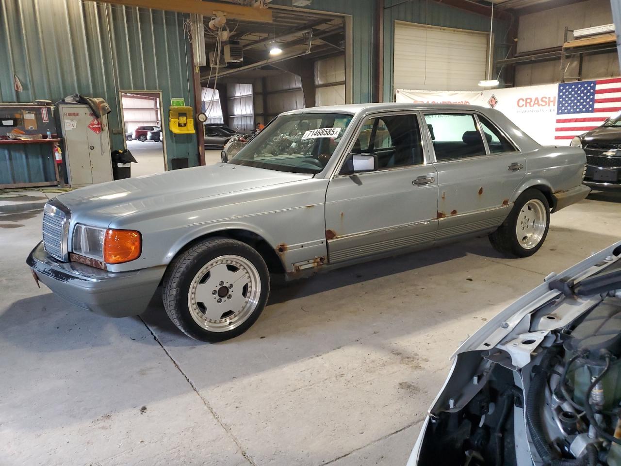 1984 Mercedes-Benz 500, VIN WDBCA37A2EA058430 — Mechanical