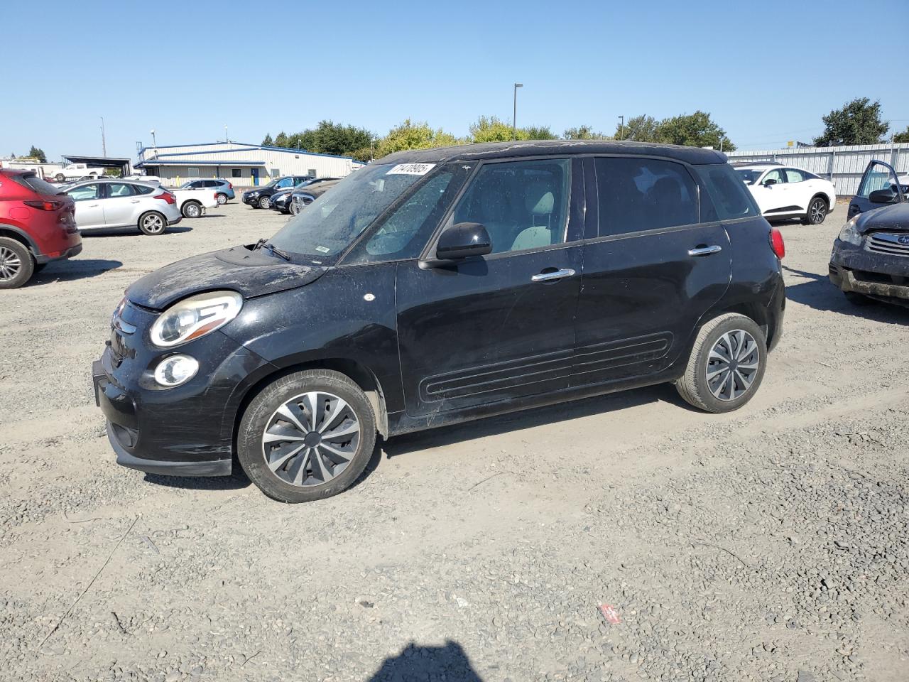 2015 FIAT 500L Pop, VIN ZFBCFAAH0FZ036204 — Rear end