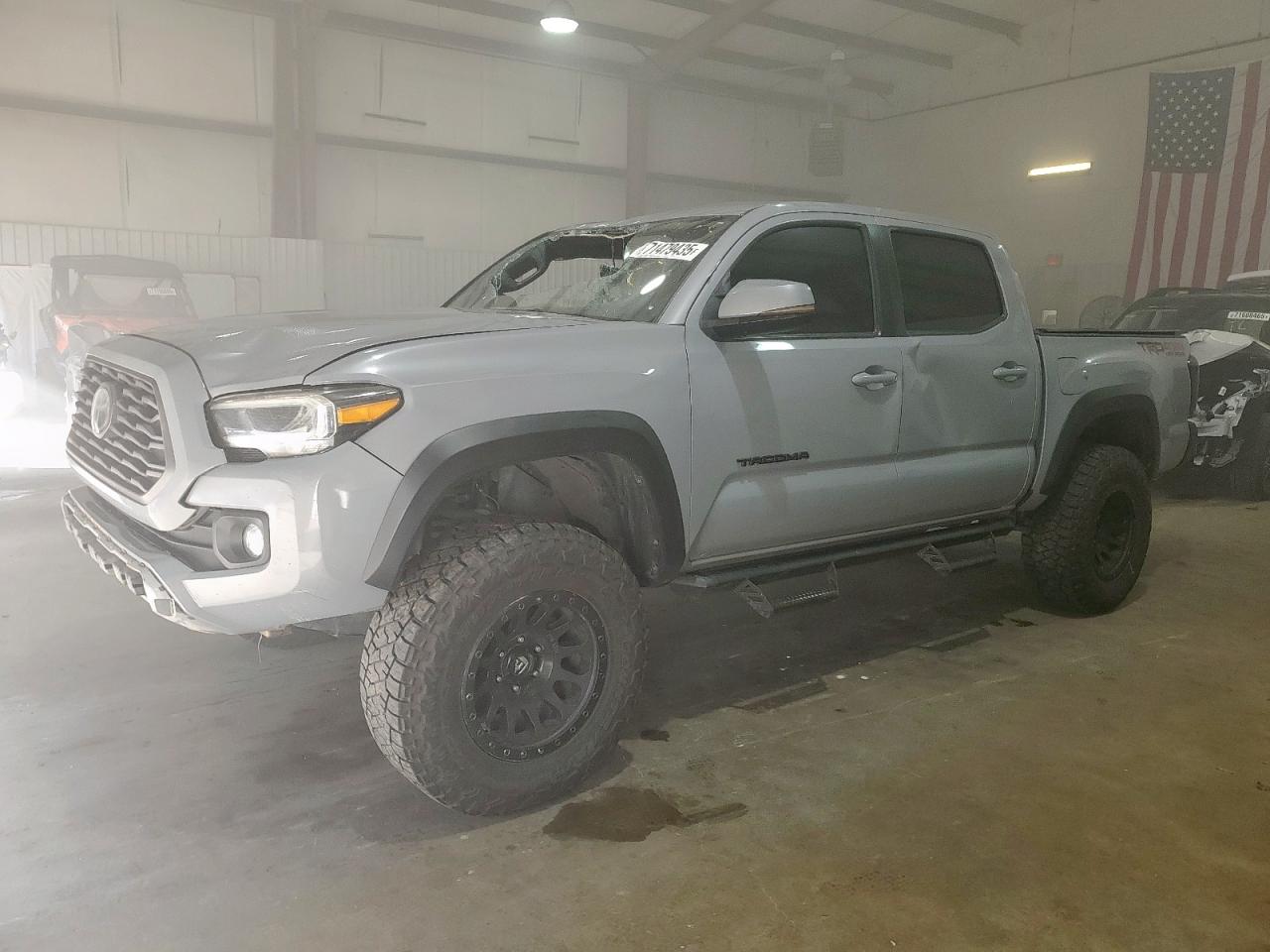 2021 Toyota Tacoma SR, VIN 5TFCZ5AN0MX254623 — Rollover