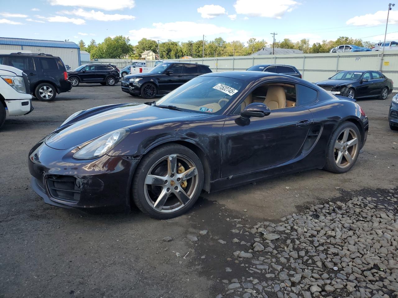 2015 Porsche Cayman, VIN WP0AA2A87FK163825 — Front end