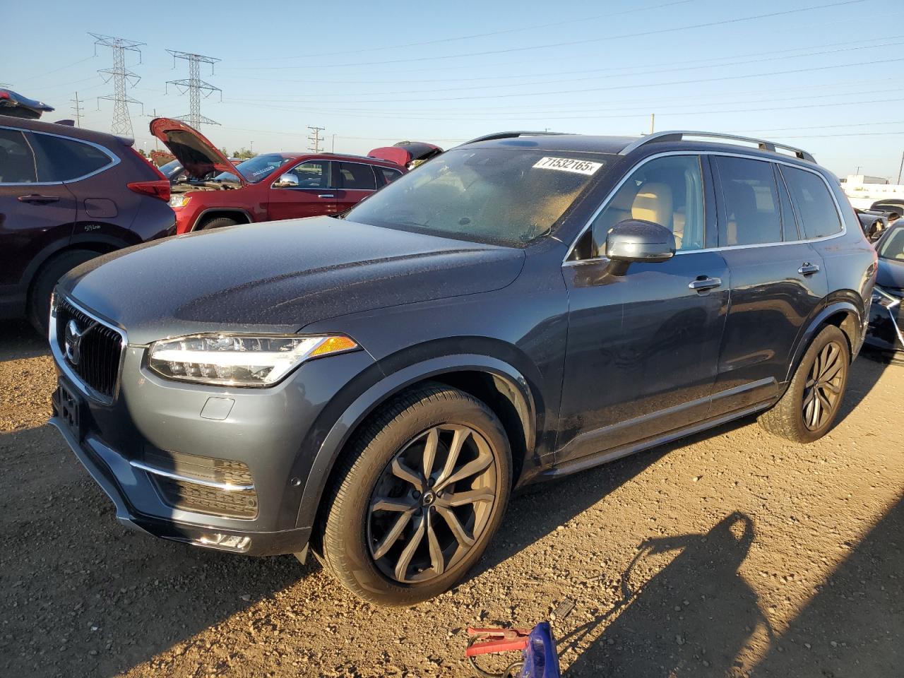 2019 Volvo XC90 Momentum, VIN YV4A22PK2K1471420 — Обычный износ