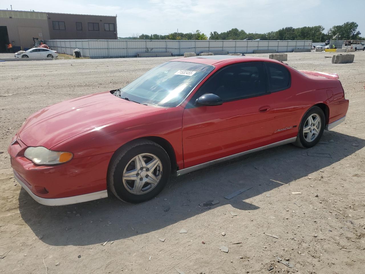 2003 Chevrolet Monte Carlo SS, VIN 2G1WX12K739357169 — Front end