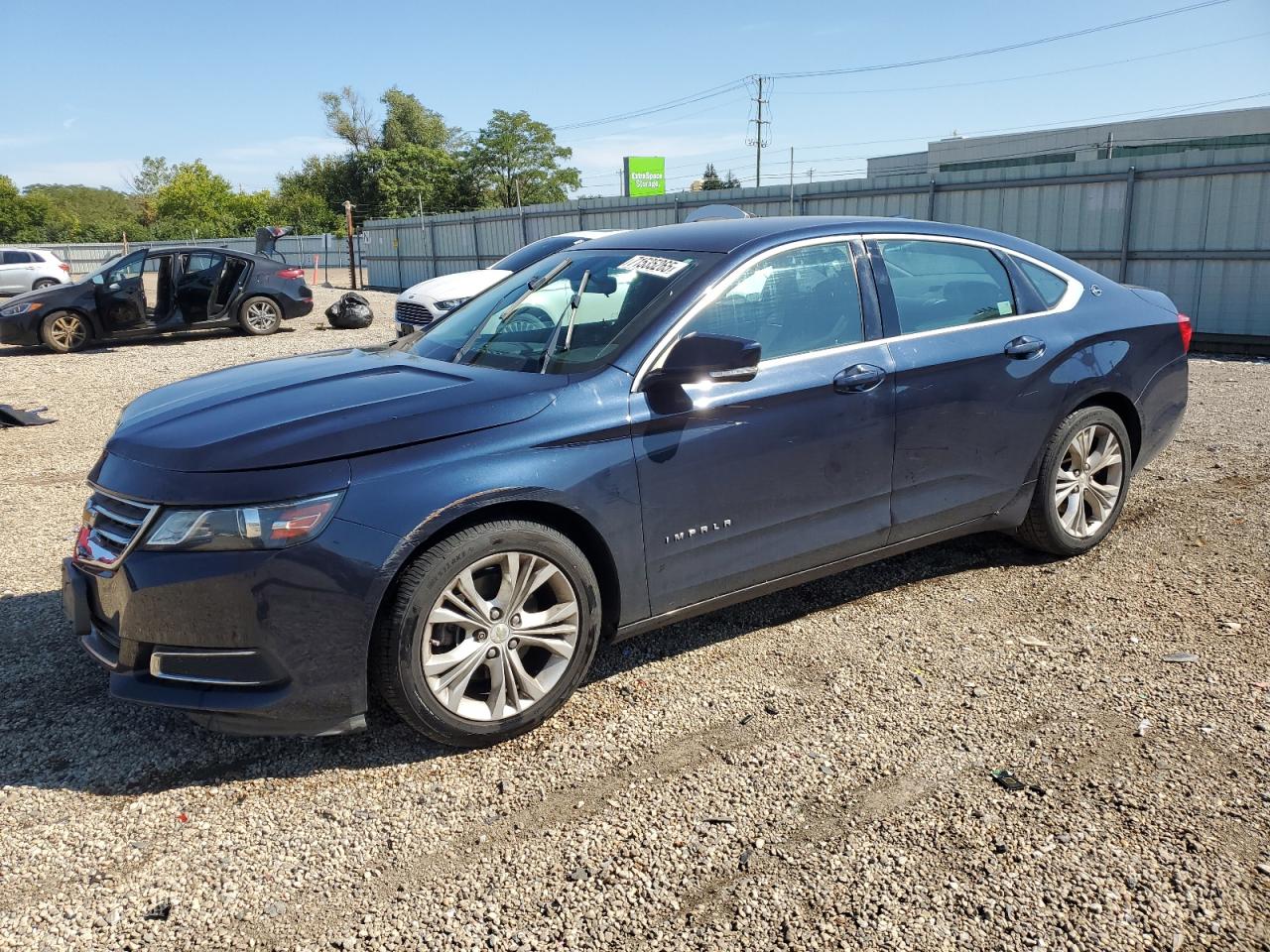 2015 Chevrolet Impala LT, VIN 2G1125S34F9160439 — Front end