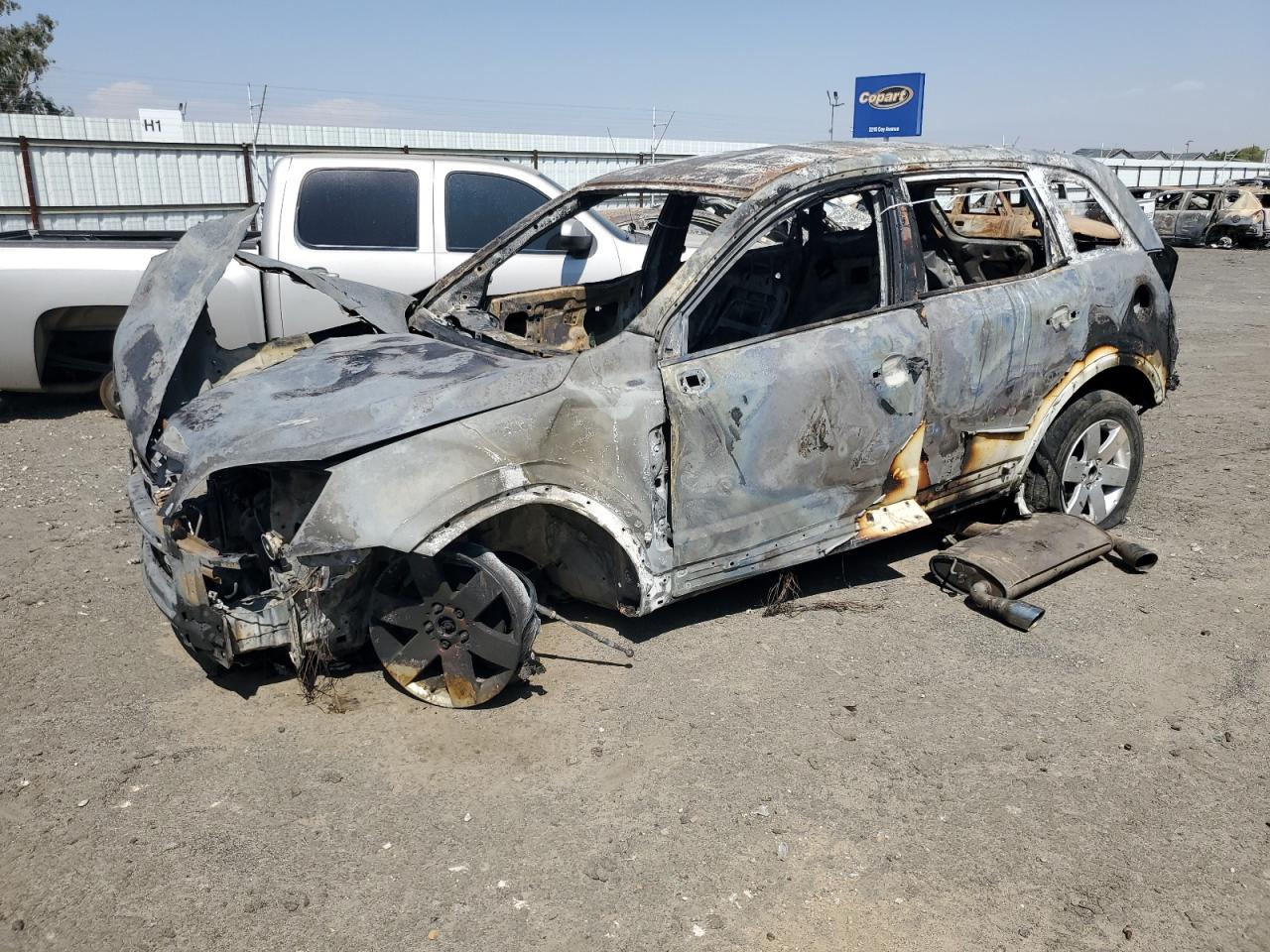2009 Saturn VUE XR, VIN 3GSCL53749S560981 — Пожар