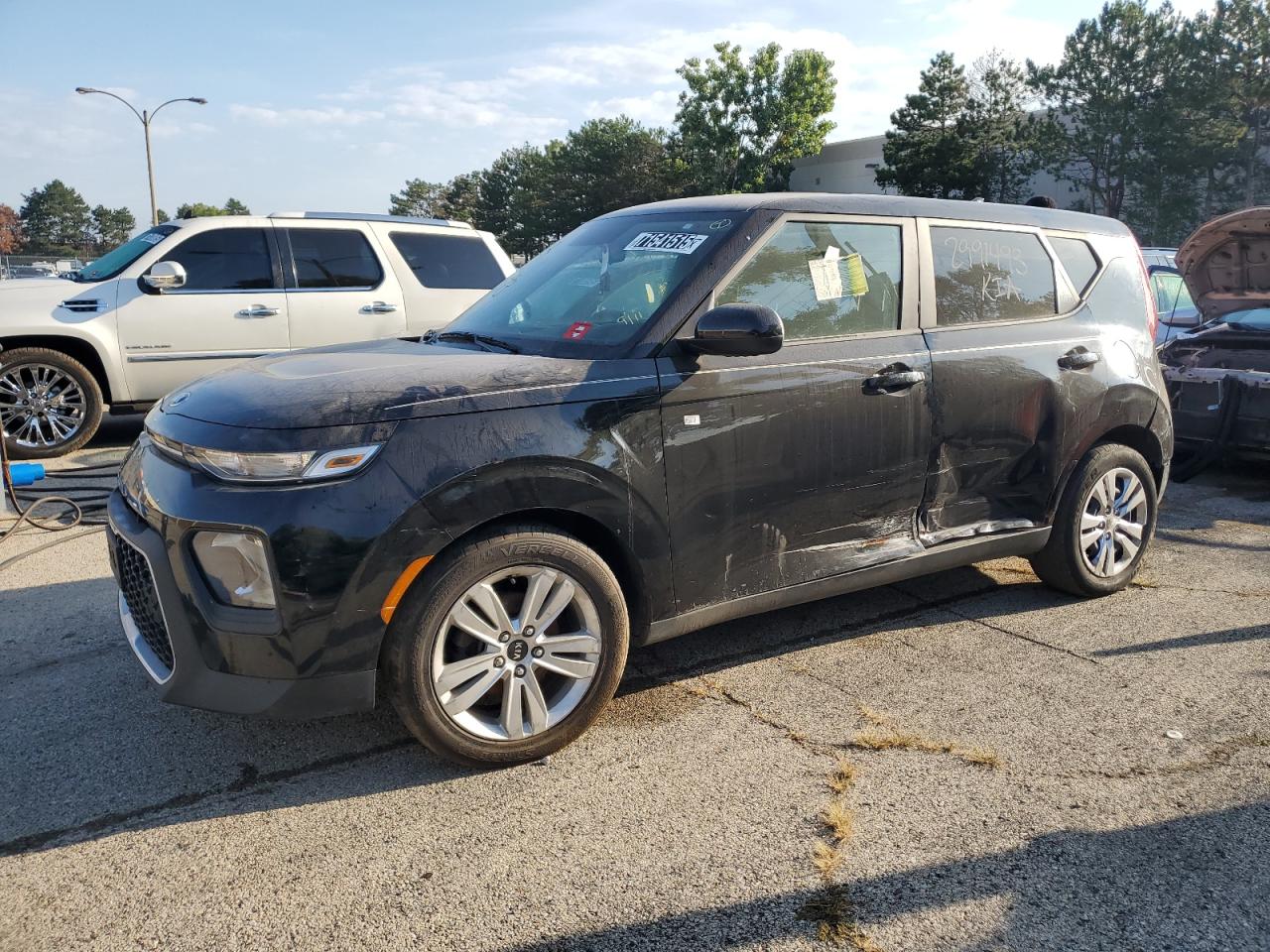 2021 Kia Soul LX, VIN KNDJ23AU0M7147630 — Frame damage