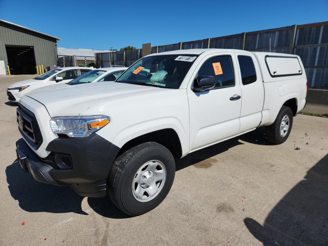 2023 Toyota Tacoma SR, VIN 3TYRX5GN9PT082761 — Normal wear