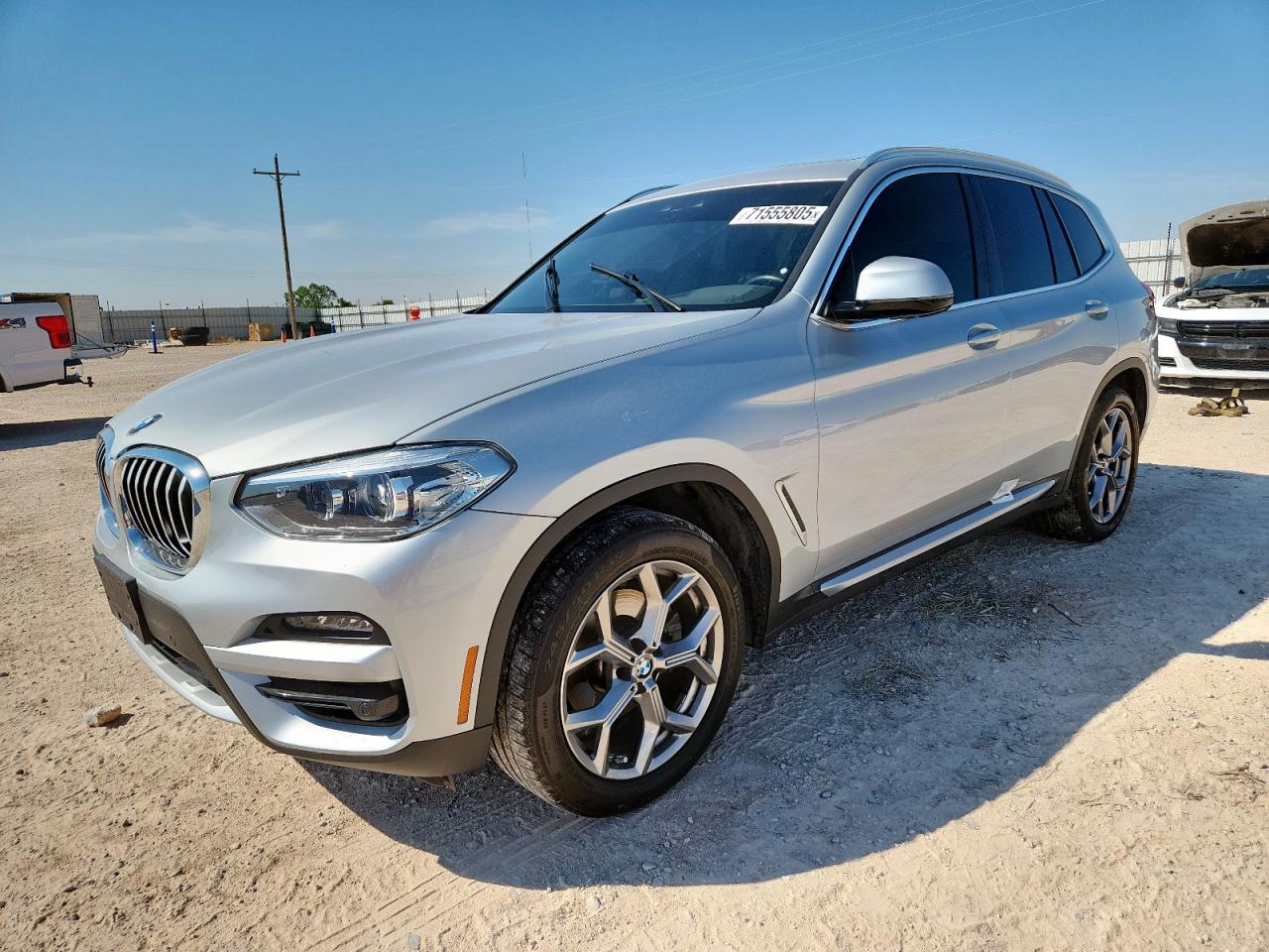 2021 BMW X3 sDrive30i, VIN 5UXTY3C00M9H57454 — Water / flood