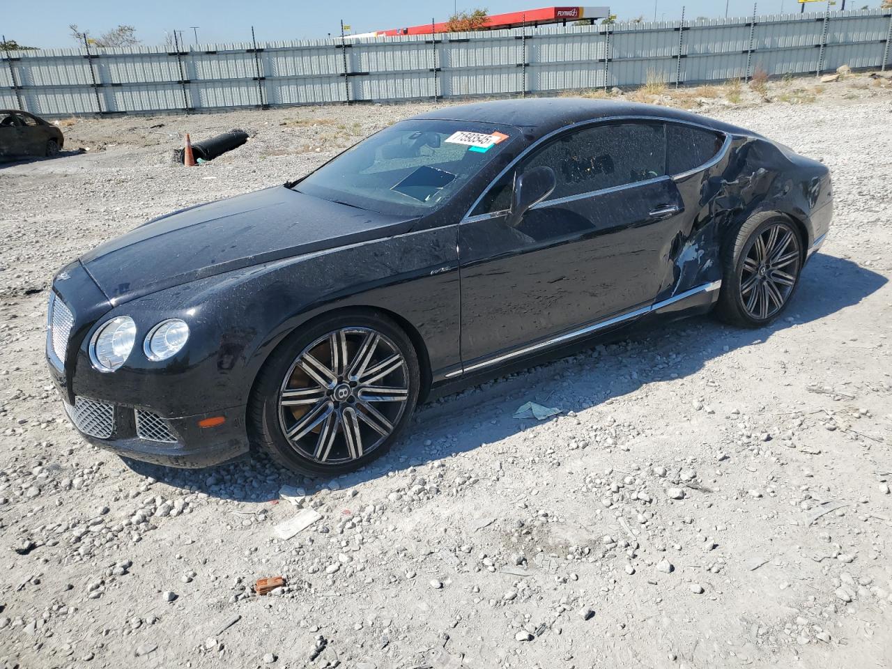 2013 Bentley Continental GT, VIN SCBFC7ZA6DC082538 — Side