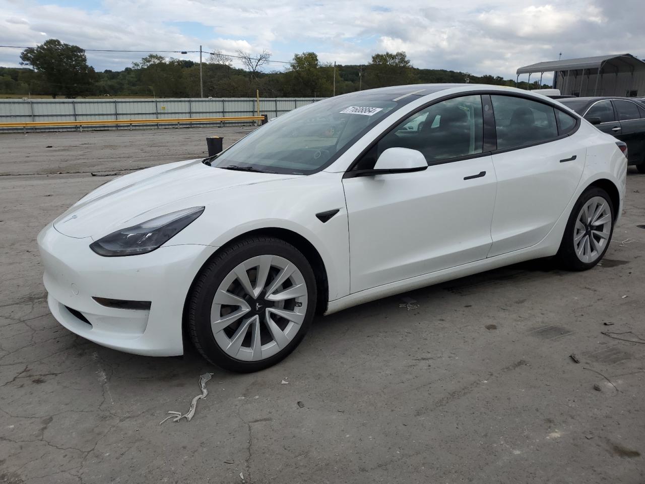 2023 Tesla Model 3, VIN 5YJ3E1EA7PF563242 — Крыша