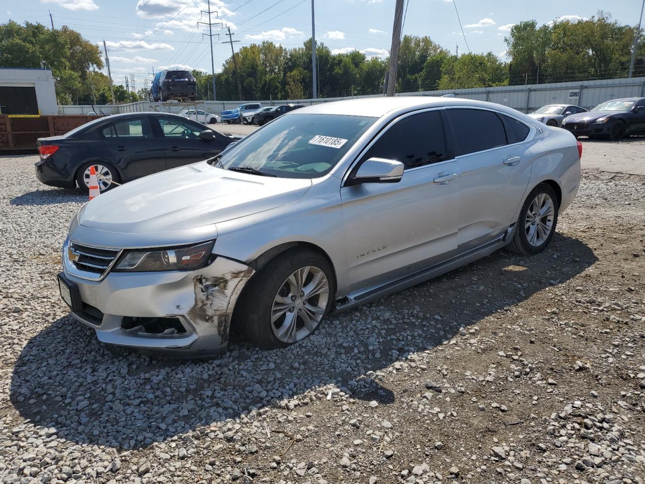 2015 Chevrolet Impala LT, VIN 1G1115SL3FU142990 — Front end