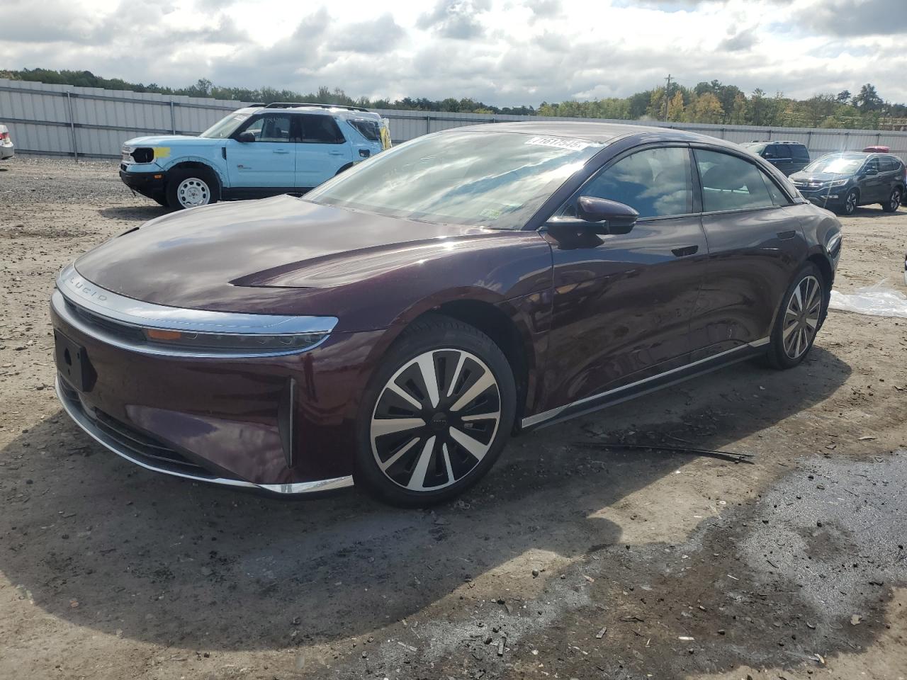 2024 Lucid Air Pure, VIN 50EA1PGA9RA001126 — Бок