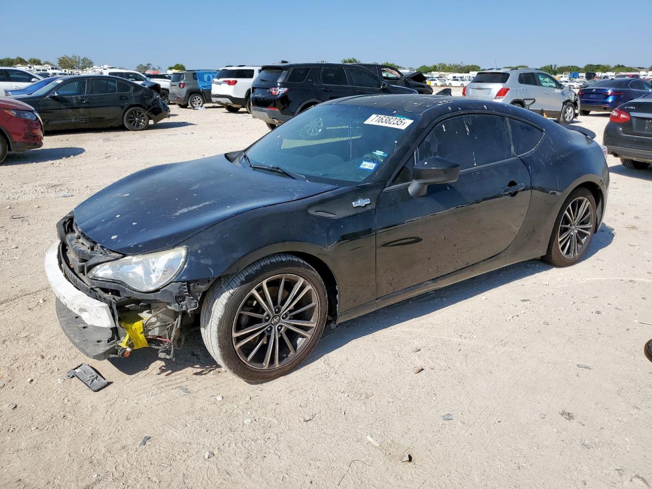 2015 Scion FR-S, VIN JF1ZNAA17F8700104 — Water / flood