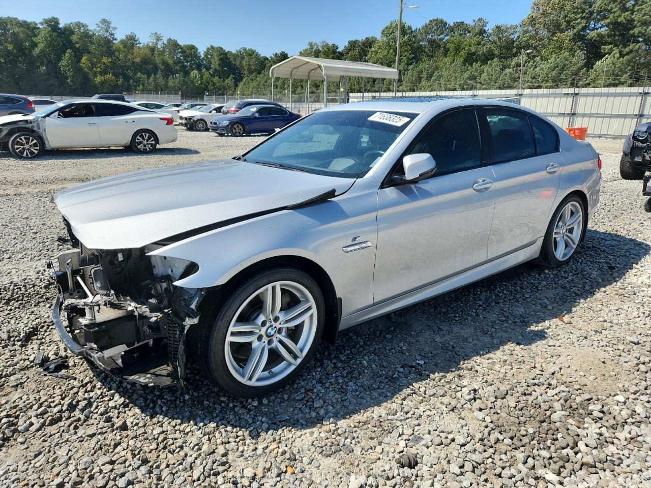 2016 BMW 5 Series 535i, VIN WBA5B1C51GG132096 — Front end