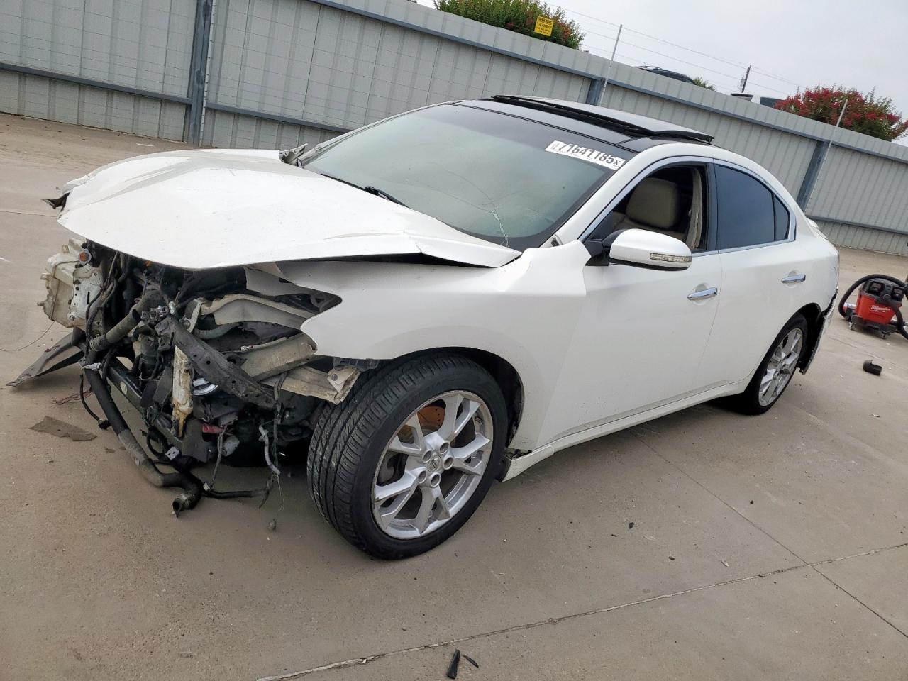 2012 Nissan Maxima SV, VIN 1N4AA5AP8CC867830 — Перед