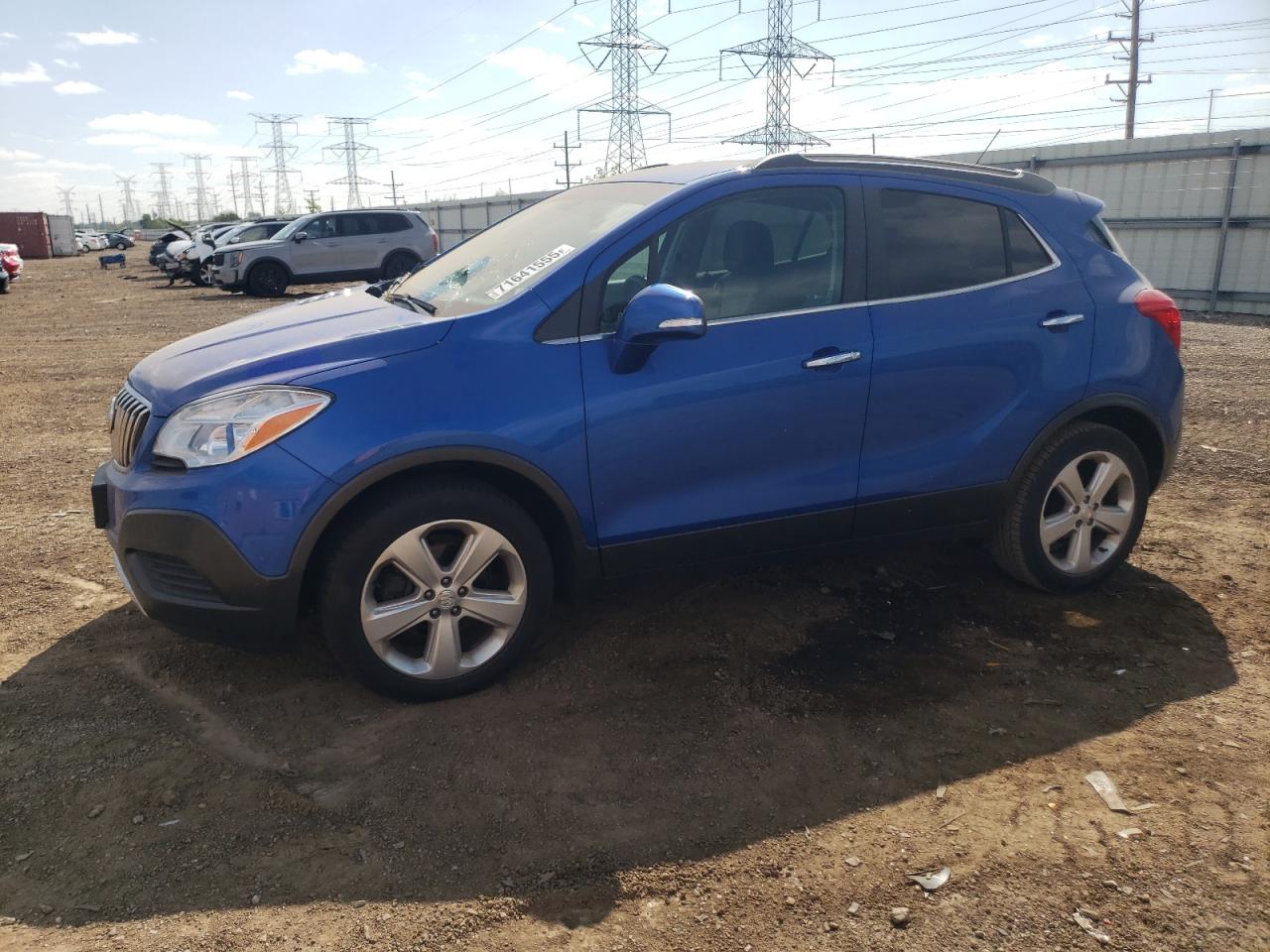 2016 Buick Encore, VIN KL4CJASB8GB612163 — Frame damage