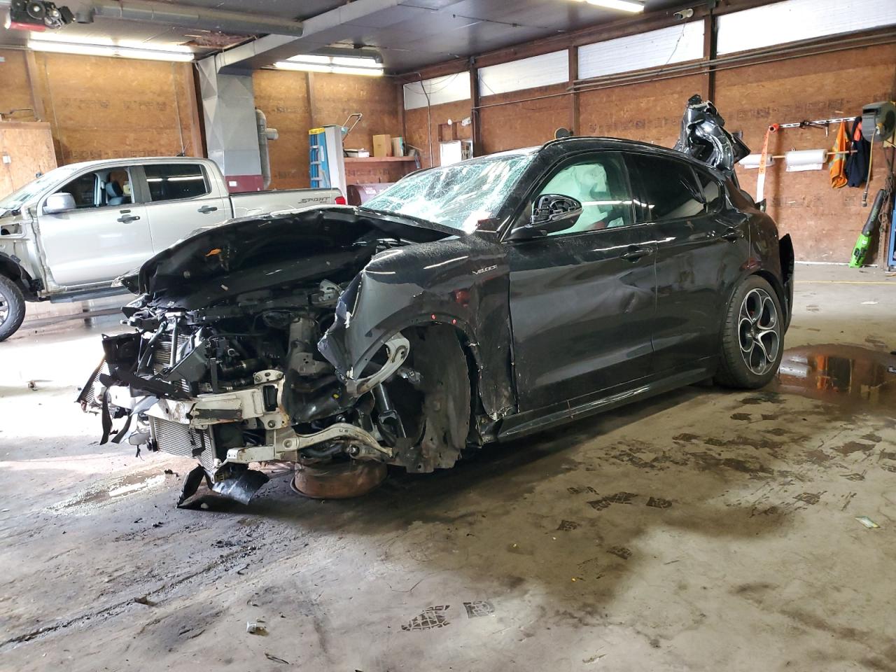 2024 Alfa Romeo Stelvio Veloce, VIN ZASPAKBN8R7D78045 — Rollover