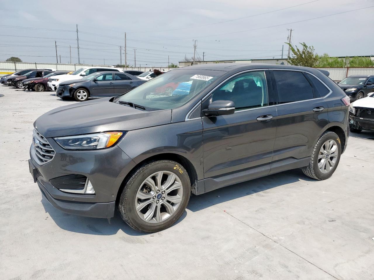 2019 Ford Edge Titanium, VIN 2FMPK3K93KBB54205 — Side