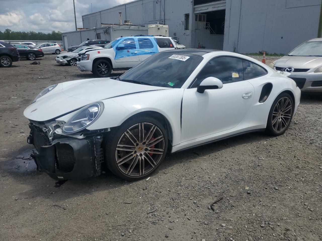 2015 Porsche 911 Turbo S, VIN WP0AD2A92FS166227 — Фото с аукциона