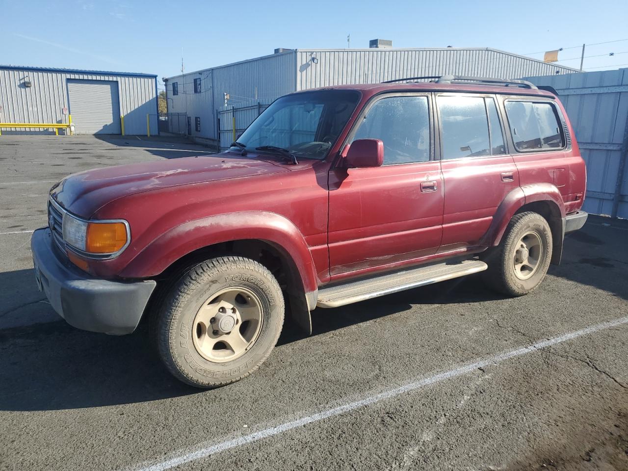1995 Toyota Land Cruiser, VIN JT3DJ81W1S0105461 — Minor dents and scratches