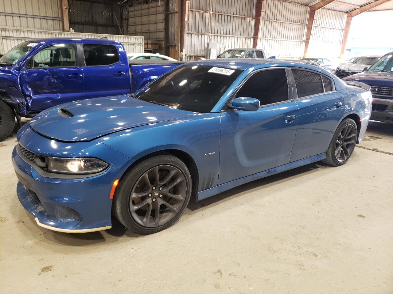 2022 Dodge Charger Scat Pack Widebody, VIN 2C3CDXGJ9NH194267 — Minor dents and scratches