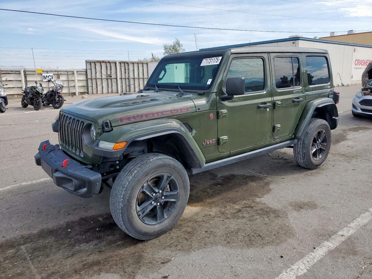 2023 Jeep Wrangler Rubicon, VIN 1C4HJXFN5PW570269 — VIN заменён