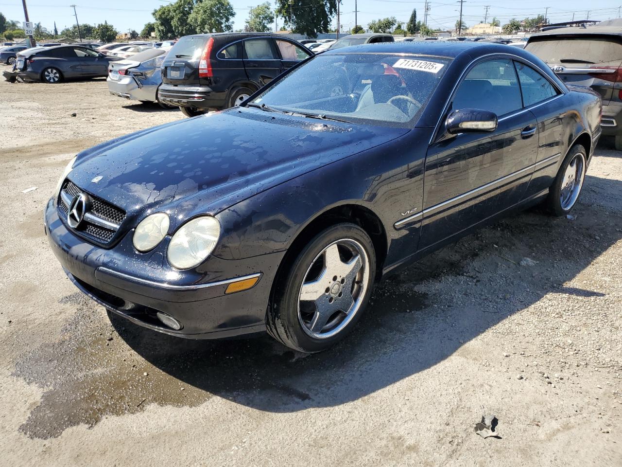 2001 Mercedes-Benz CL 500/600, VIN WDBPJ75J41A016315 — Normal wear