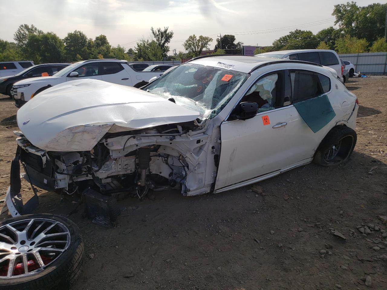 2017 Maserati Levante S, VIN ZN661YUS1HX256148 — Rollover