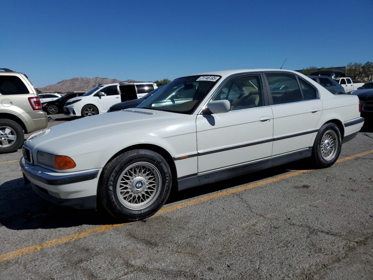 1995 BMW 7 Series 740i, VIN WBAGF6320SDH06104 — Front end