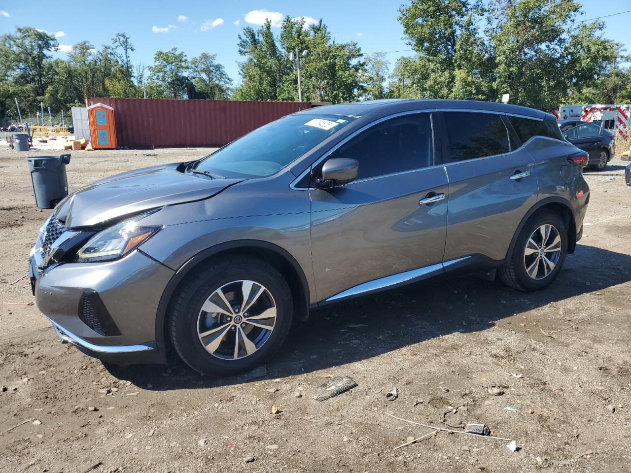2022 Nissan Murano S, VIN 5N1AZ2AS3NC117370 — Перед