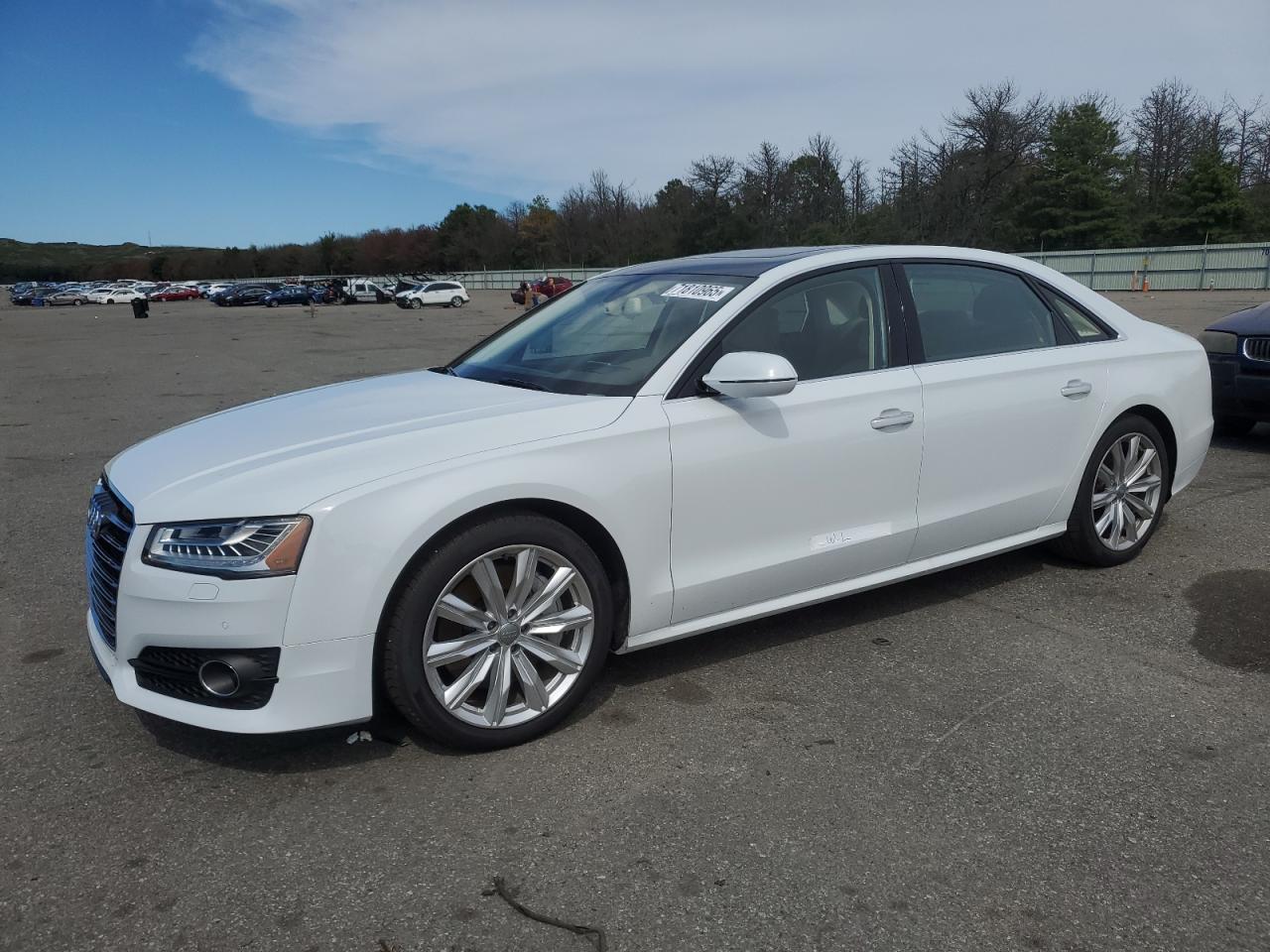 2018 Audi A8, VIN WAU44AFDXJN000126 — Water / flood