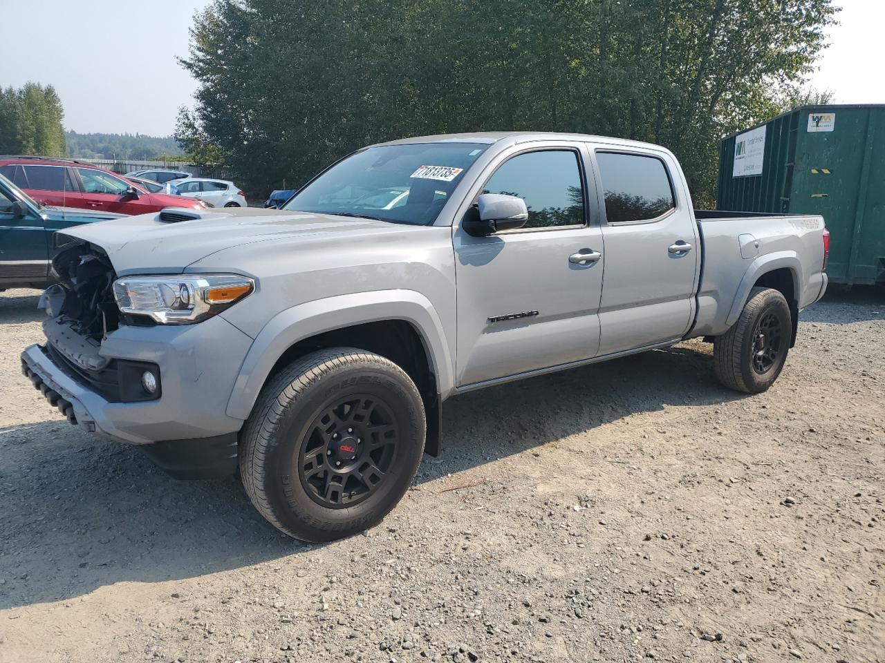 2019 Toyota Tacoma SR5, VIN 3TMDZ5BN4KM058044 — Front end