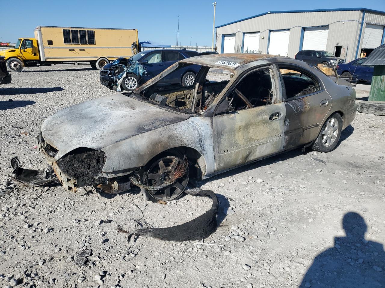 2000 Mercury Sable LS Premium, VIN 1MEFM55S4YA639377 — Burn
