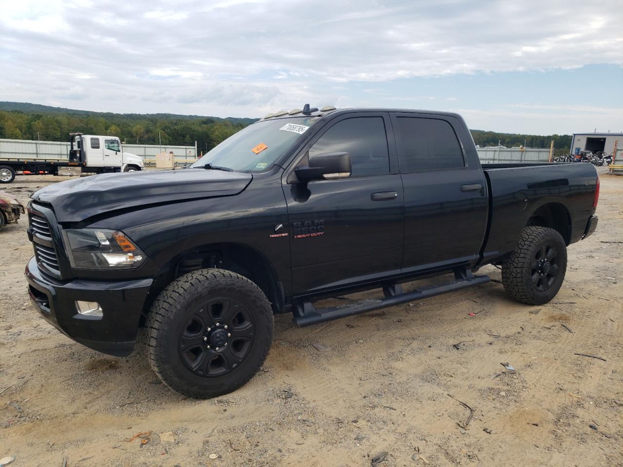 2016 Ram 2500 Big Horn, VIN 3C6UR5DL8GG294902 — Interior fire
