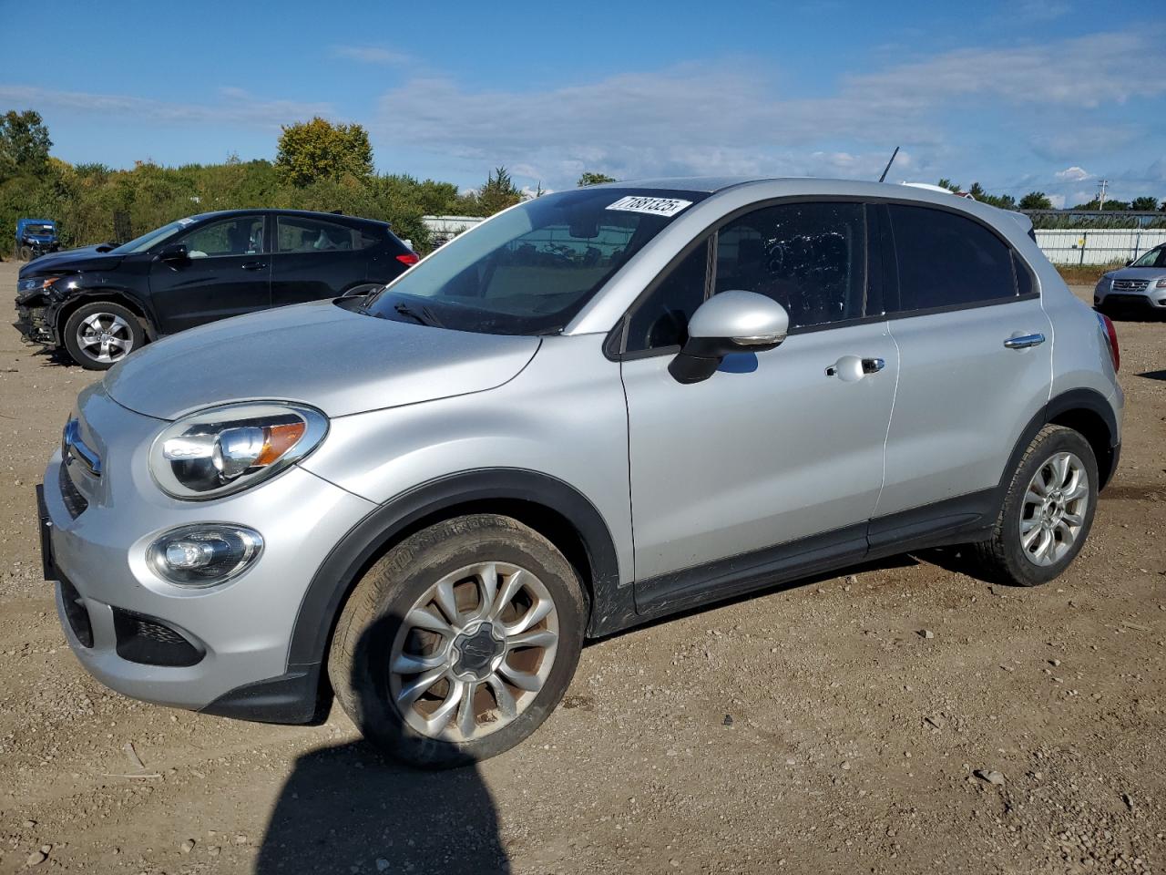 2016 FIAT 500X Easy, VIN ZFBCFXBT8GP381824 — Vandalism