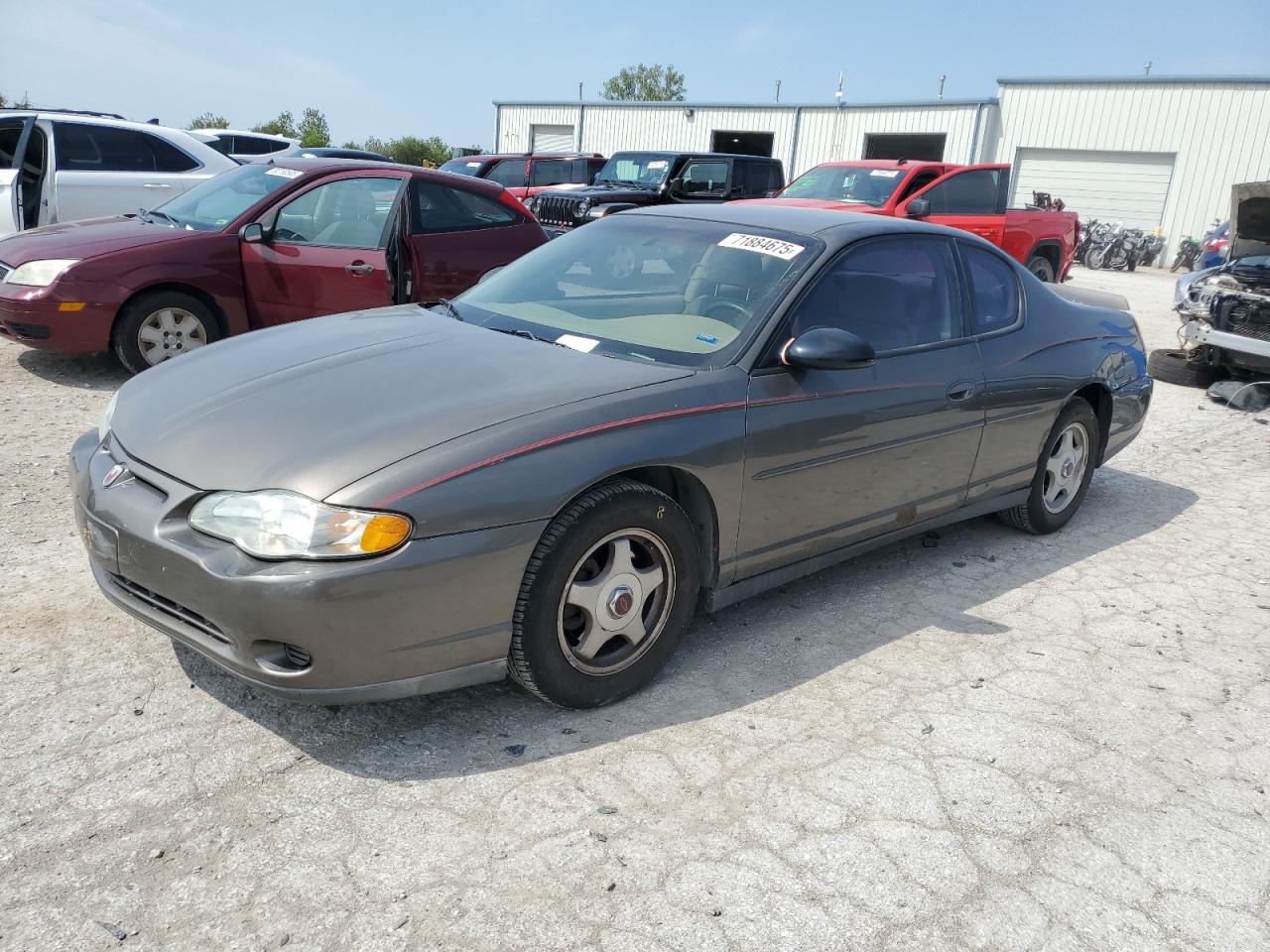 2003 Chevrolet Monte Carlo LS, VIN 2G1WW12E339161226 — Side
