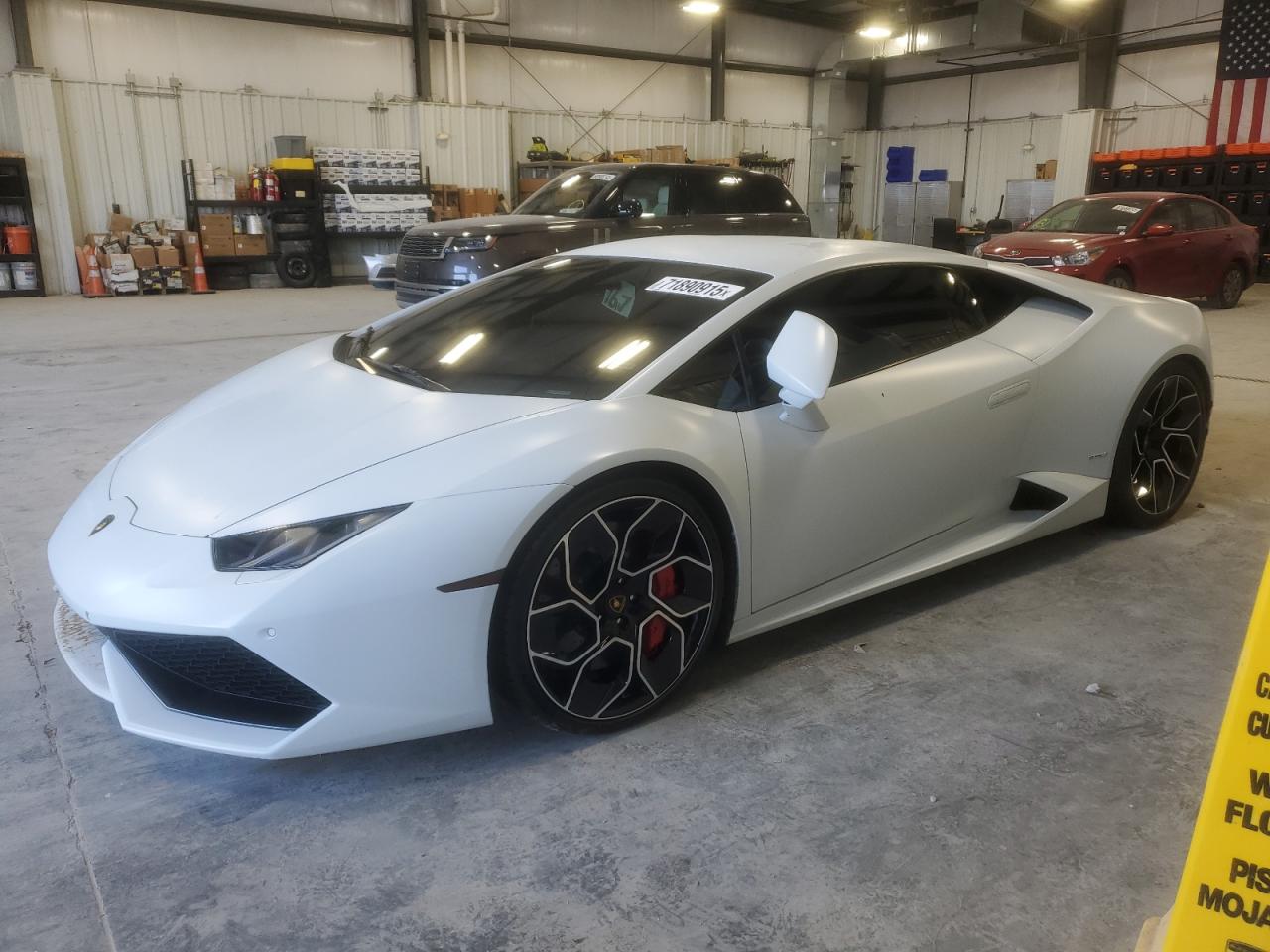 2015 Lamborghini Huracan, VIN ZHWUC1ZF7FLA01119 — Front end