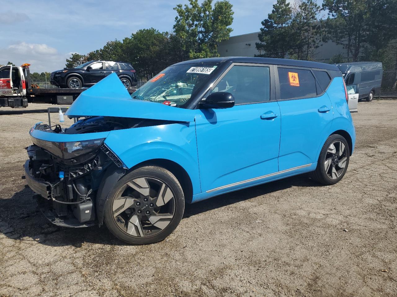 2023 Kia Soul GT-Line, VIN KNDJ53AU7P7213585 — Frame damage
