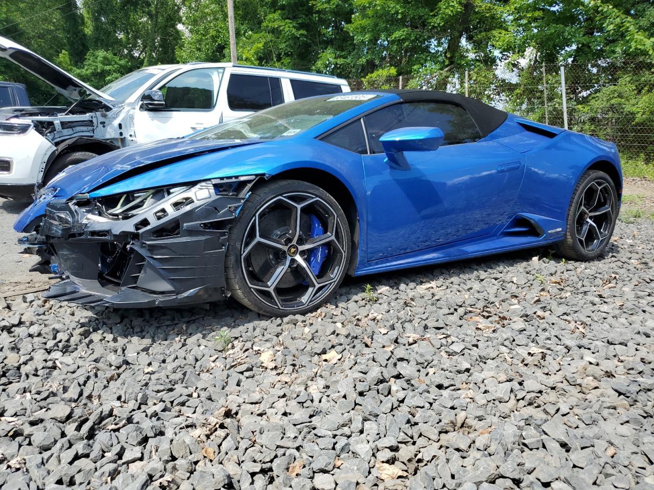 2024 Lamborghini Huracan, VIN ZHWUT4ZF6RLA28592 — Перед