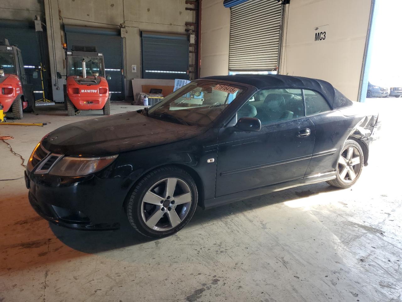 2010 Saab 9-3, VIN YS3FE7CY9A6001094 — Rear end
